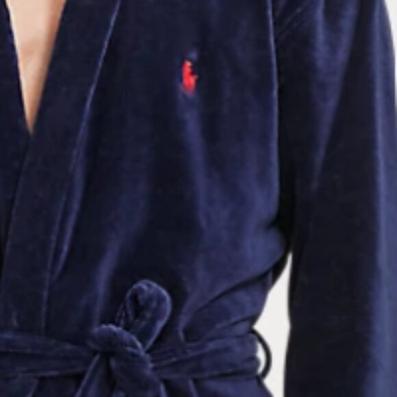 Polo Ralph Lauren Terry Velour Robe - Picture 3 of 3